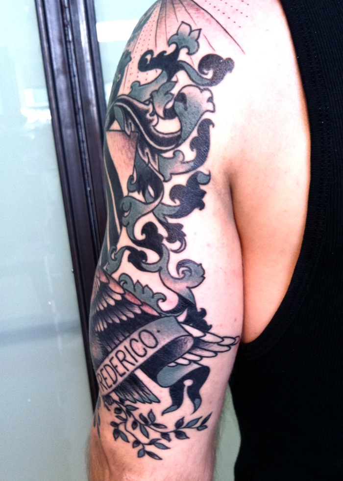 coat of arms tattoo. Coat of Arms tattoo by